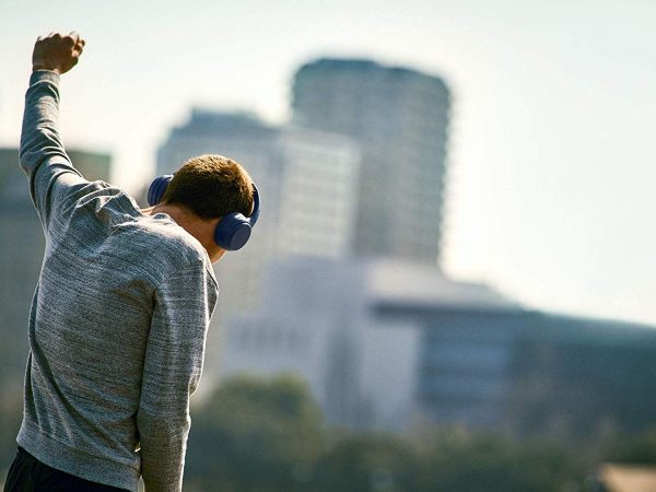 Sony WH-XB700 Wireless Extra Bass Bluetooth Headphones - Blue - Image 4