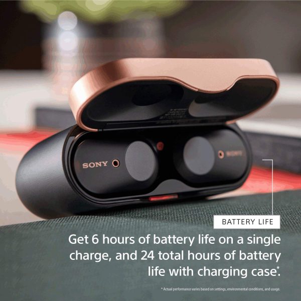 71PP0hcRtIL._SL1500_ Sony WF-1000XM3 Industry Leading Noise Canceling Truly Wireless Earbuds - Black - Image 9