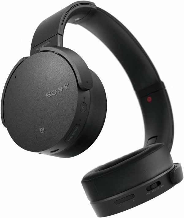 Sony MDR-XB950N1 Wireless Noise Cancelling Extra Bass Headphones - Black - Image 5