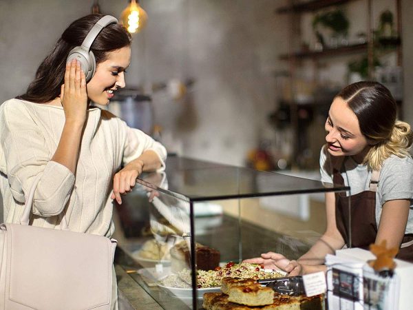 Sony Active Noise Cancelling Wireless Headphones WH-1000XM3 - Silver - Image 5