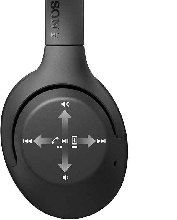 Sony Noise Cancelling Headphones with Extra BASS - Black - WH-XB900N - Image 5