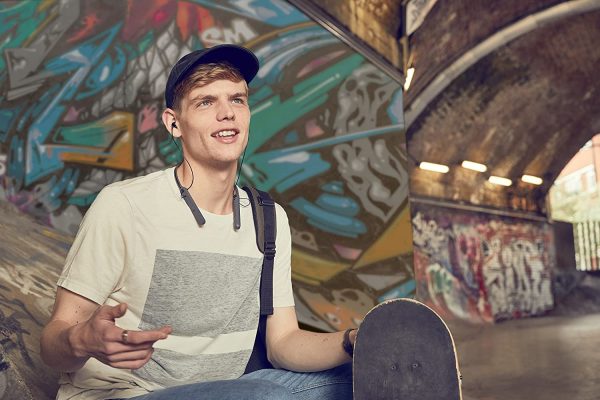 Sony Wireless Behind-Neck in Ear Headphone Black - WI-C400 - Image 7