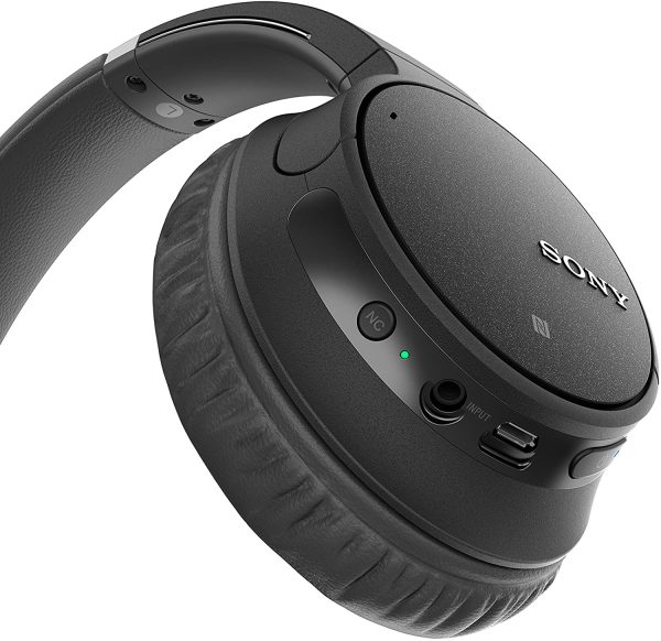 Sony Wireless Noise Cancelling Headphones with Mic for phone-call - Black - WH-CH700N - Image 3