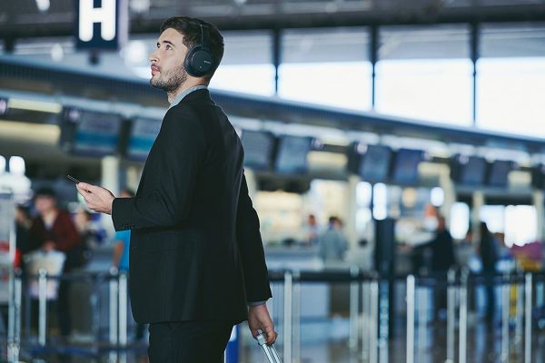 Sony Wireless Noise Cancelling Headphones with Mic for phone-call - Black - WH-CH700N - Image 5