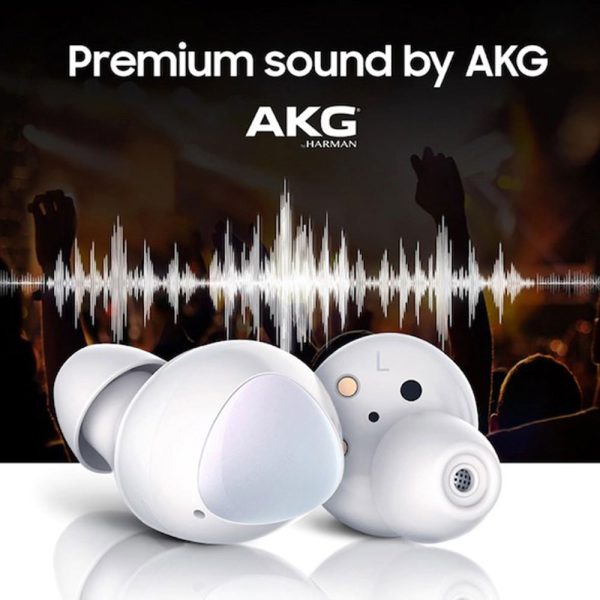 Galaxy Buds True Wireless Earphones by Samsung - 13 Hour Battery Life - Auto Connect - Ambient Sound - Silver - Image 3