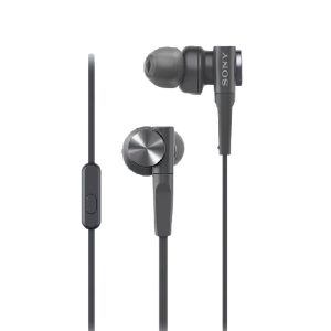 Sony EXTRA BASS™ In-ear Earphones - Black - MDR-XB55AP