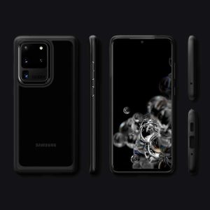 Ultra Hybrid Case for Galaxy S20 Ultra ACS00714 – Matte Black - Image 13