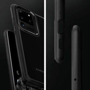 Ultra Hybrid Case for Galaxy S20 Ultra ACS00714 – Matte Black - Image 8