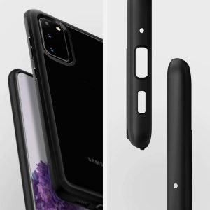 Galaxy S20 Plus Ultra Hybrid Case by Spigen ACS00756 – Matte Black - Image 7