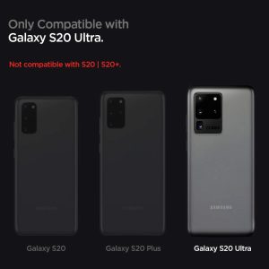 Ultra Hybrid Case for Galaxy S20 Ultra ACS00714 – Matte Black - Image 9