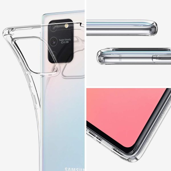 61FMDjKoM+L._SL1000_ Galaxy S10 Lite Liquid Crystal Case by Spigen ACS00687 - Transparent - Image 8