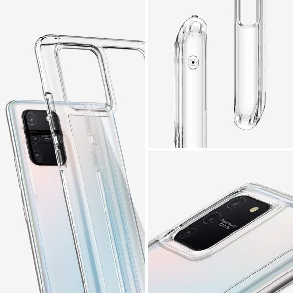 Galaxy S10 Lite Ultra Hybrid Case by Spigen ACS00689 - Crystal Clear - Image 6
