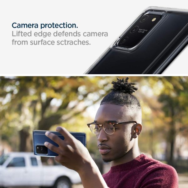 Galaxy S10 Lite Ultra Hybrid Case by Spigen ACS00689 - Crystal Clear - Image 8