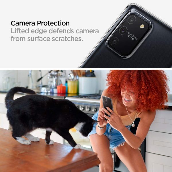 61rB535cWNL._SL1000_ Galaxy S10 Lite Liquid Crystal Case by Spigen ACS00687 - Transparent - Image 5