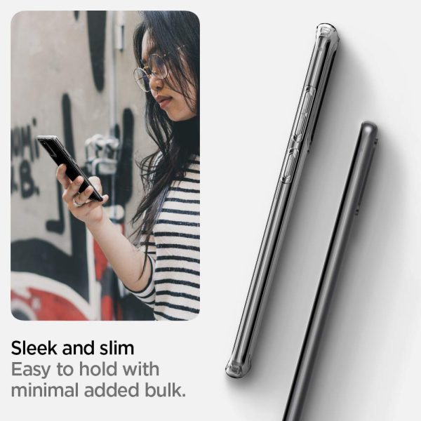 61xEK4hM0eL._AC_SL1000_ Galaxy S20 Plus Ultra Hybrid Case Spigen ACS00755 - Crystal Clear - Image 2