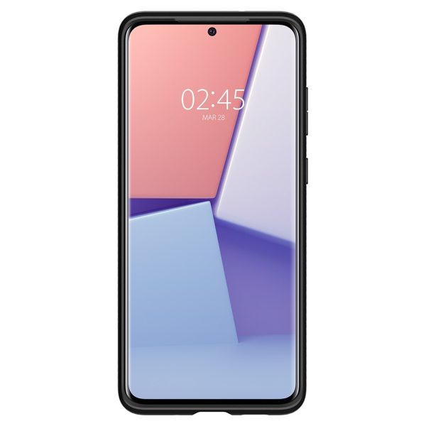 Galaxy S20 Plus Liquid Air Case by Spigen ACS00754 - Matte Black - Image 16