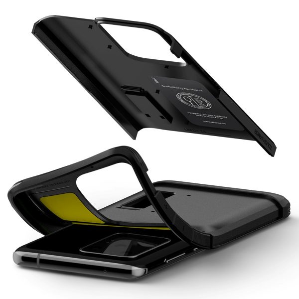 Galaxy S20 Ultra Tough Armor Case by Spigen ACS00716 - Black - Image 13