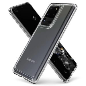 Ultra Hybrid Case for Galaxy S20 Ultra ACS00713 - Crystal Clear - Image 4