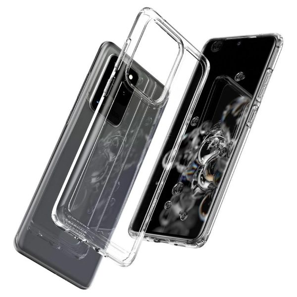 detail_galaxy_s20_ultra_uh_cc_09 Ultra Hybrid Case for Galaxy S20 Ultra ACS00713 - Crystal Clear - Image 5