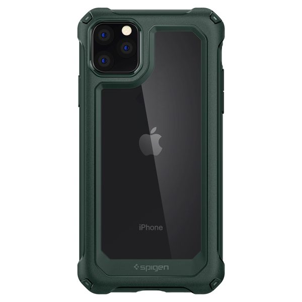 detail_iphone_XI_max_gauntlet_hunter_green_01 iPhone 11 Pro Max Gauntlet Super Tough Case by Spigen - Hunter Green 075CS27497 - Image 5