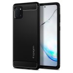 Galaxy Note 10 Lite Rugged Armor by Spigen ACS00677 - Black