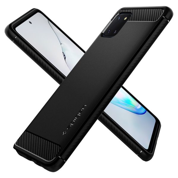 Galaxy Note 10 Lite Rugged Armor by Spigen ACS00677 - Black - Image 6