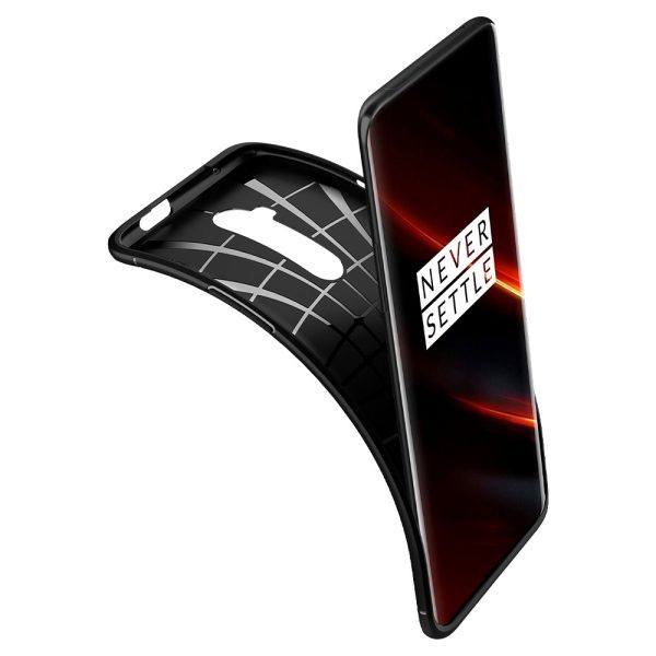 OnePlus 7T Pro Rugged Armor Spigen ACS00312 - Black - Image 3