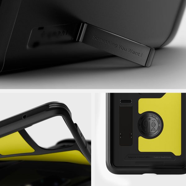 Galaxy S20 Ultra Tough Armor Case by Spigen ACS00716 - Black - Image 10