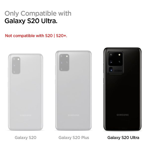 Galaxy S20 Ultra Rugged Armor Spigen ACS00711 - Matte Black - Image 12