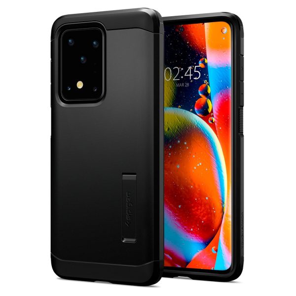 title_galaxy_s20_ultra_ta_blk_01 galaxy s20 ultra tough armor black case by spigen