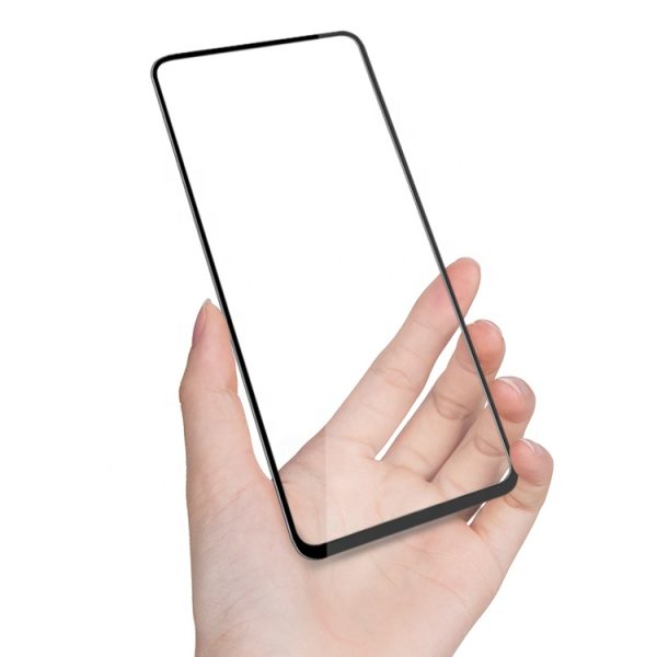 Galaxy A51 3D Glass Protector Full Glue Edge to Edge Tempered - Black - Image 2