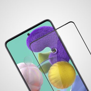 Galaxy A51 3D Glass Protector Full Glue Edge to Edge Tempered - Black - Image 7