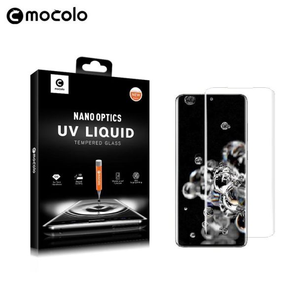 Galaxy S20 Ultra UV Glass Protector with UV Light by Mocolo - Image 6