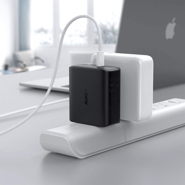 610sBKukMLL._AC_SL1500_ Aukey Focus 60W USB-C PD Charger with GaN Power Tech -  PA-D4 - Image 6