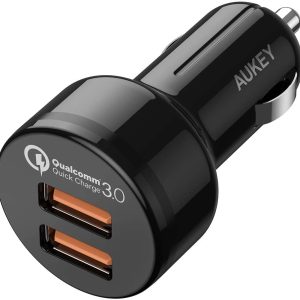 AUKEY 36W Dual Port Fast Car Charger - CC-T8