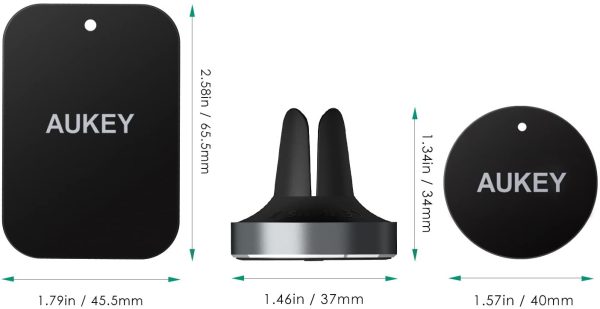 61zT2c-XCyL._AC_SL1500_ AUKEY Dashboard Magnetic Car Mount - Black - HD-C32 - Image 4