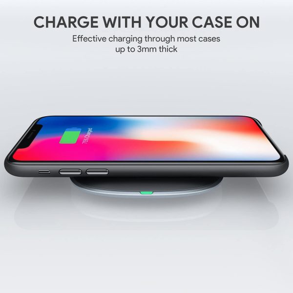 AUKEY USB C Wireless Charger, 5W Qi Wireless Charging Pad - LC-C5 - Image 3