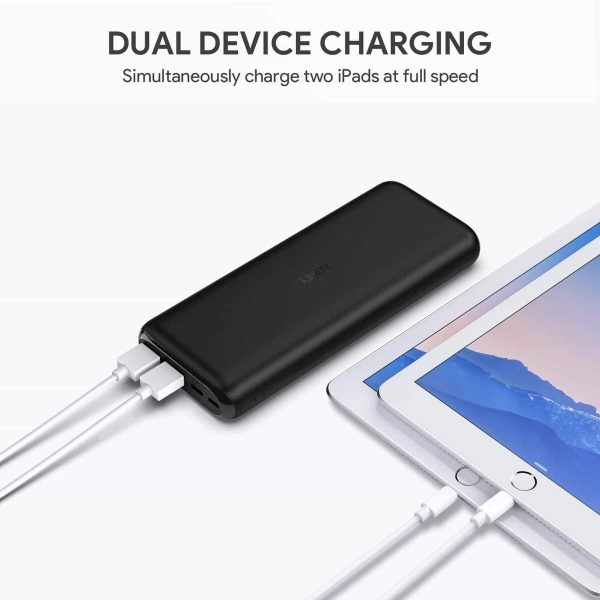 Aukey Powerbank 20000 mAh Type C Ultra Slim Power Bank with USB C Fast Charging 5V 3A - PB-XN20 - Image 5