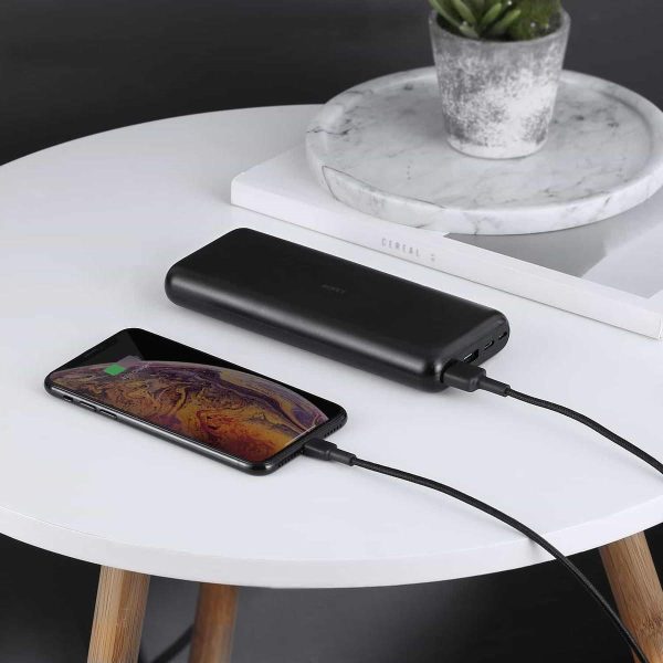 Aukey Powerbank 20000 mAh Type C Ultra Slim Power Bank with USB C Fast Charging 5V 3A - PB-XN20 - Image 6