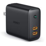 Aukey Focus Duo 36W Power Delivery Dual-Port PD USB C Charger with Dynamic Detect - PA-D2