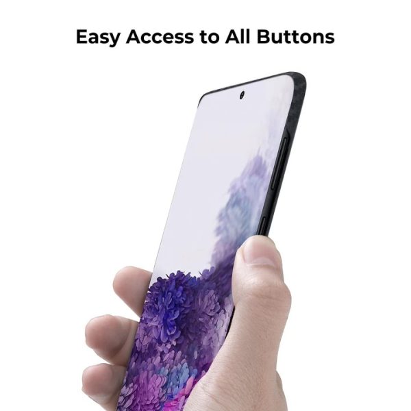 Galaxy S20 Aramid MagEZ Case by PITAKA - Black / Grey Twill - Image 6