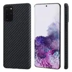 Galaxy S20 Plus Aramid MagEZ Case by PITAKA - Black / Grey Twill