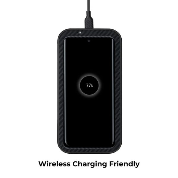 Galaxy S20 Plus Aramid MagEZ Case by PITAKA - Black / Grey Twill - Image 6