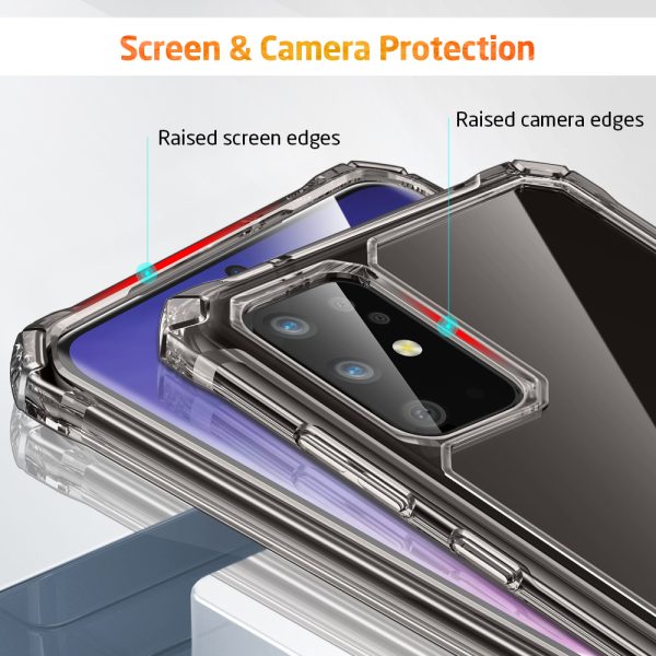 Galaxy S20 Plus Air Armor Tough Case by ESR - Clear Black - Image 11