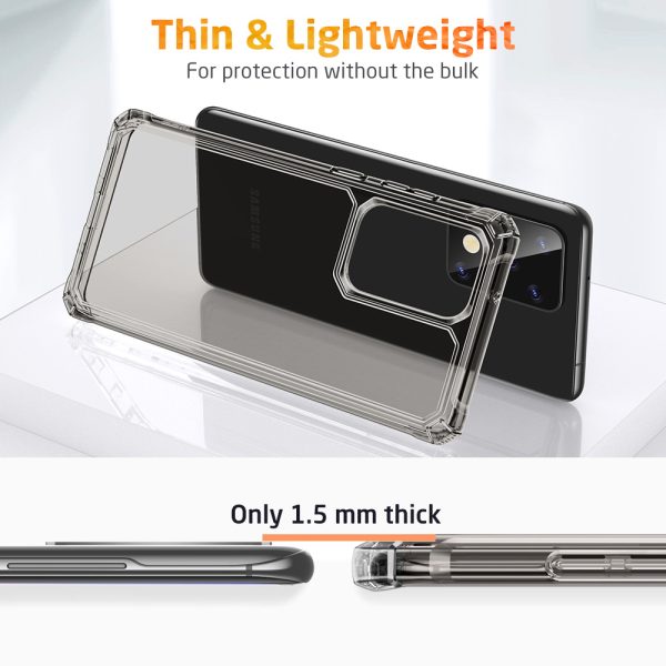 04 Galaxy S20 Ultra Air Armor Tough Case by ESR - Clear Black - Image 12