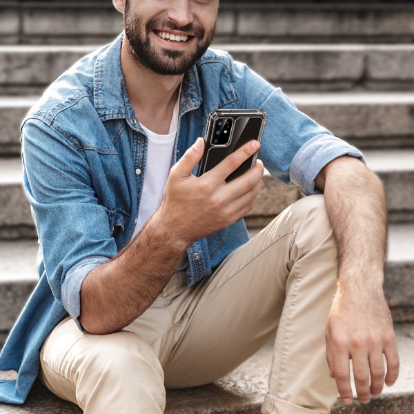 Galaxy S20 Plus Air Armor Tough Case by ESR - Clear Black - Image 5