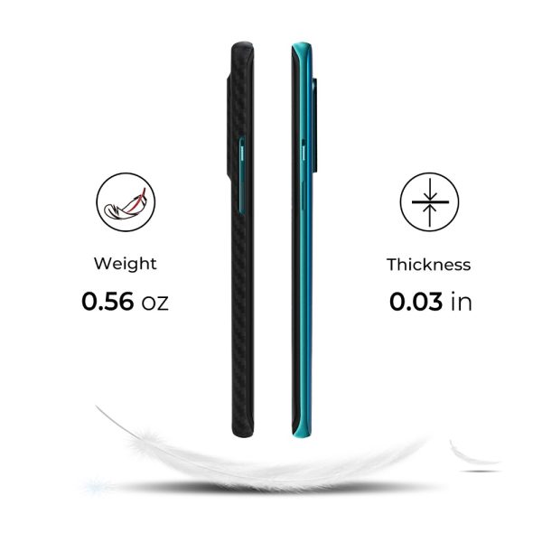 3m OnePlus 8 Aramid MagEZ Case by PITAKA - Black / Grey Twill - Image 3