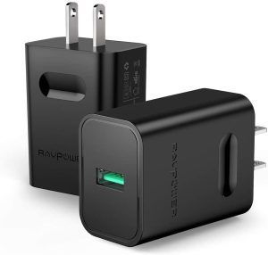 24w wall charger 2 pack fast quick charger 3.0 chargers
