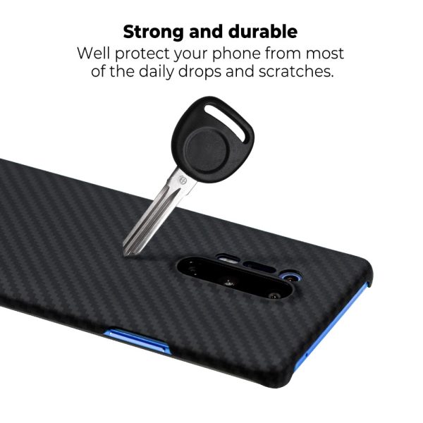 5m OnePlus 8 Pro Aramid MagEZ Case by PITAKA - Black / Grey Twill - Image 5