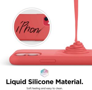 iPhone 11 Liquid Silicon Case by X Fitted - Red - Image 7
